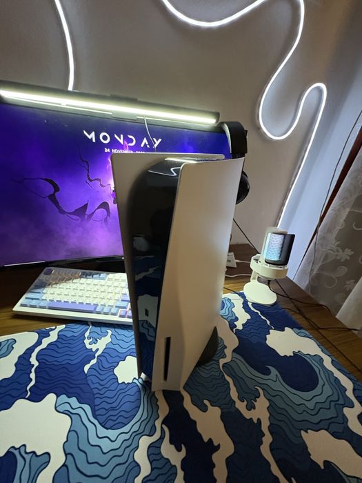 Ps5+DualSense Midnight Black+ Dualsense Charging Station