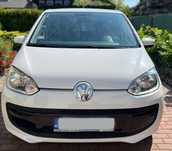 Volkswagen Up! w dobrym stanie, niski przebieg, garażowany