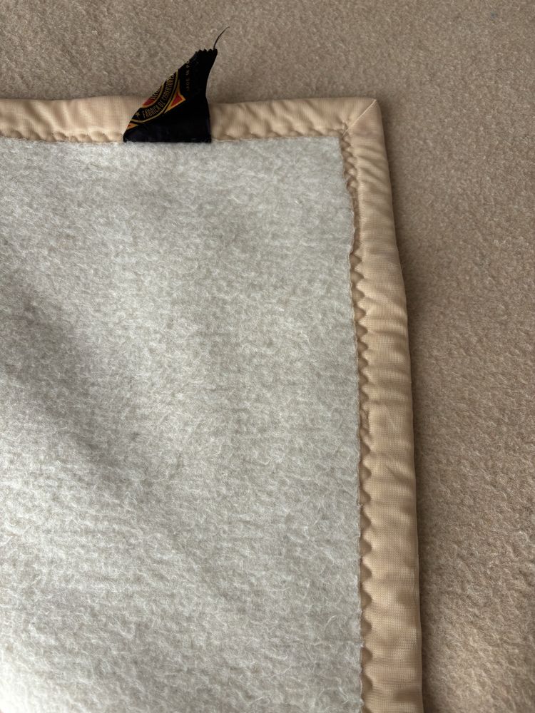 Coberto de casal lã com 195x220