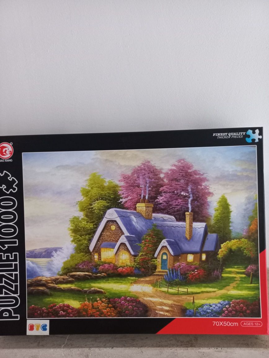 Puzzle de  1000 peças  Completo. Só  executado uma vez