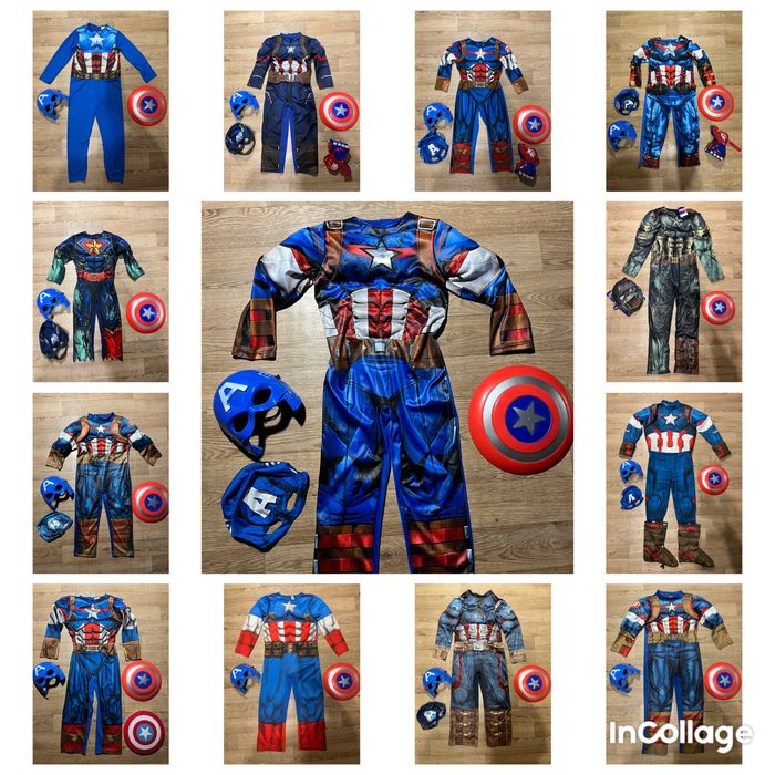 Карнавальный костюм первый мститель капитан америка стив роджерс