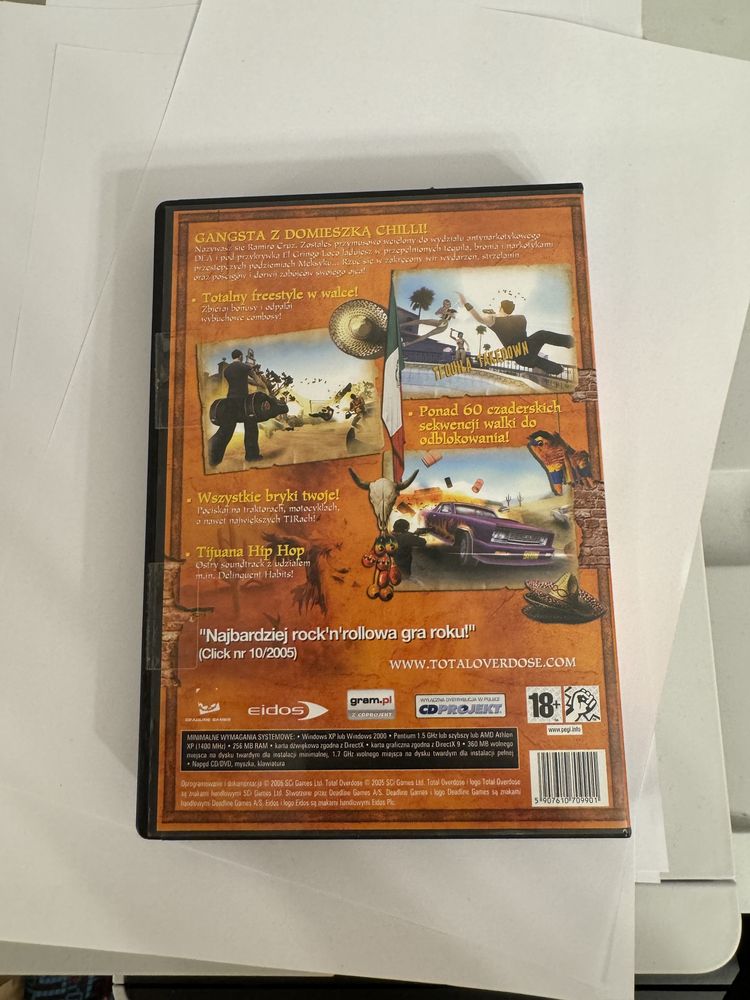 Total Overdose - gra - PC DVD