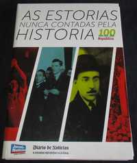 Livro As Estórias nunca contadas pela História + 6 medalhas