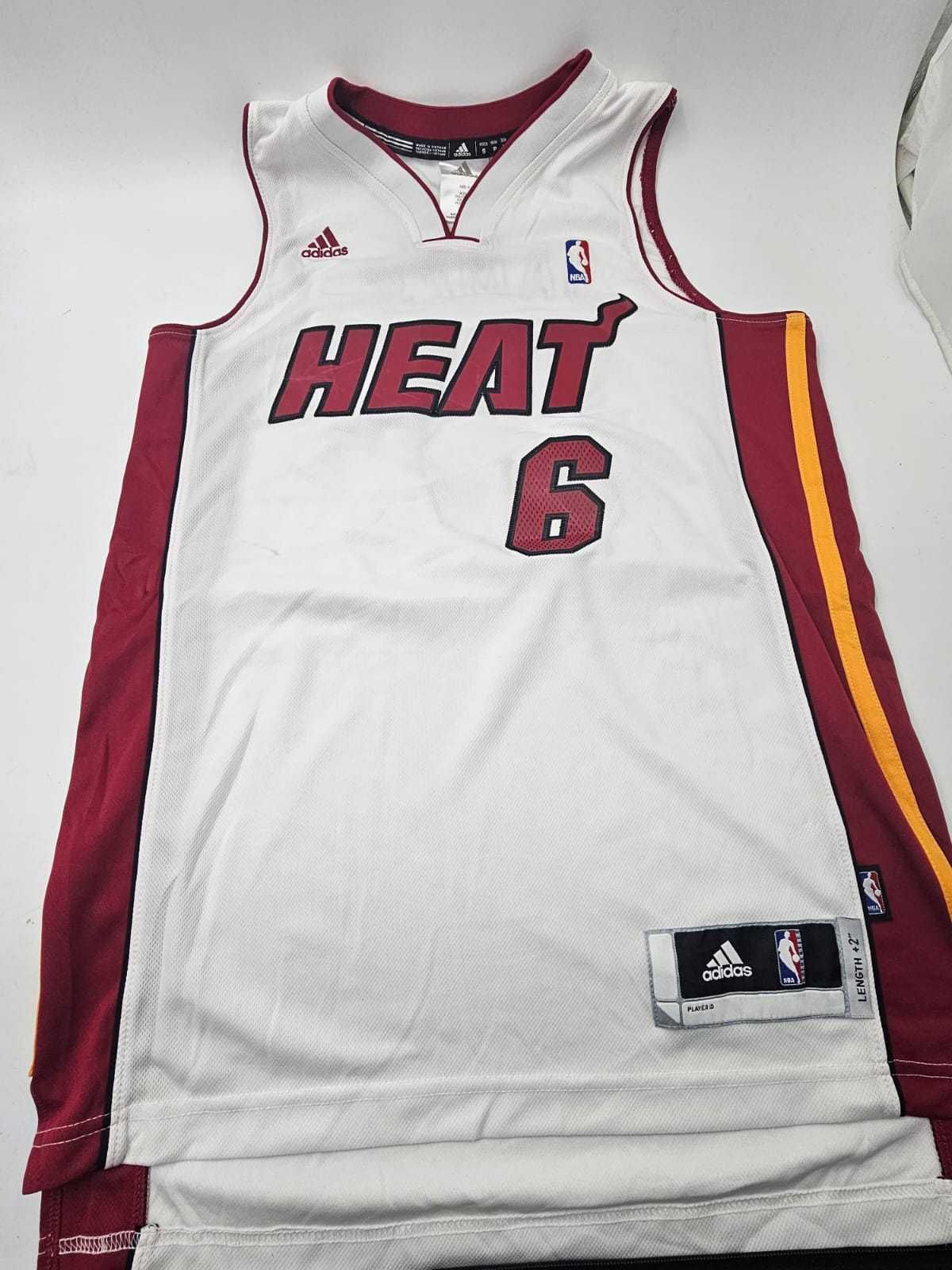 Adidas koszulka NBA Miami Heat LeBron James r. S