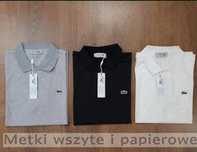 Lacoste koszulki męskie polo M L XL XXL logo szyte