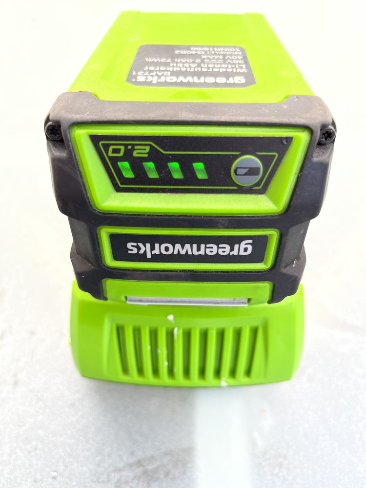 Bateria plus ładowarka GreenWorks 40V oryginał
