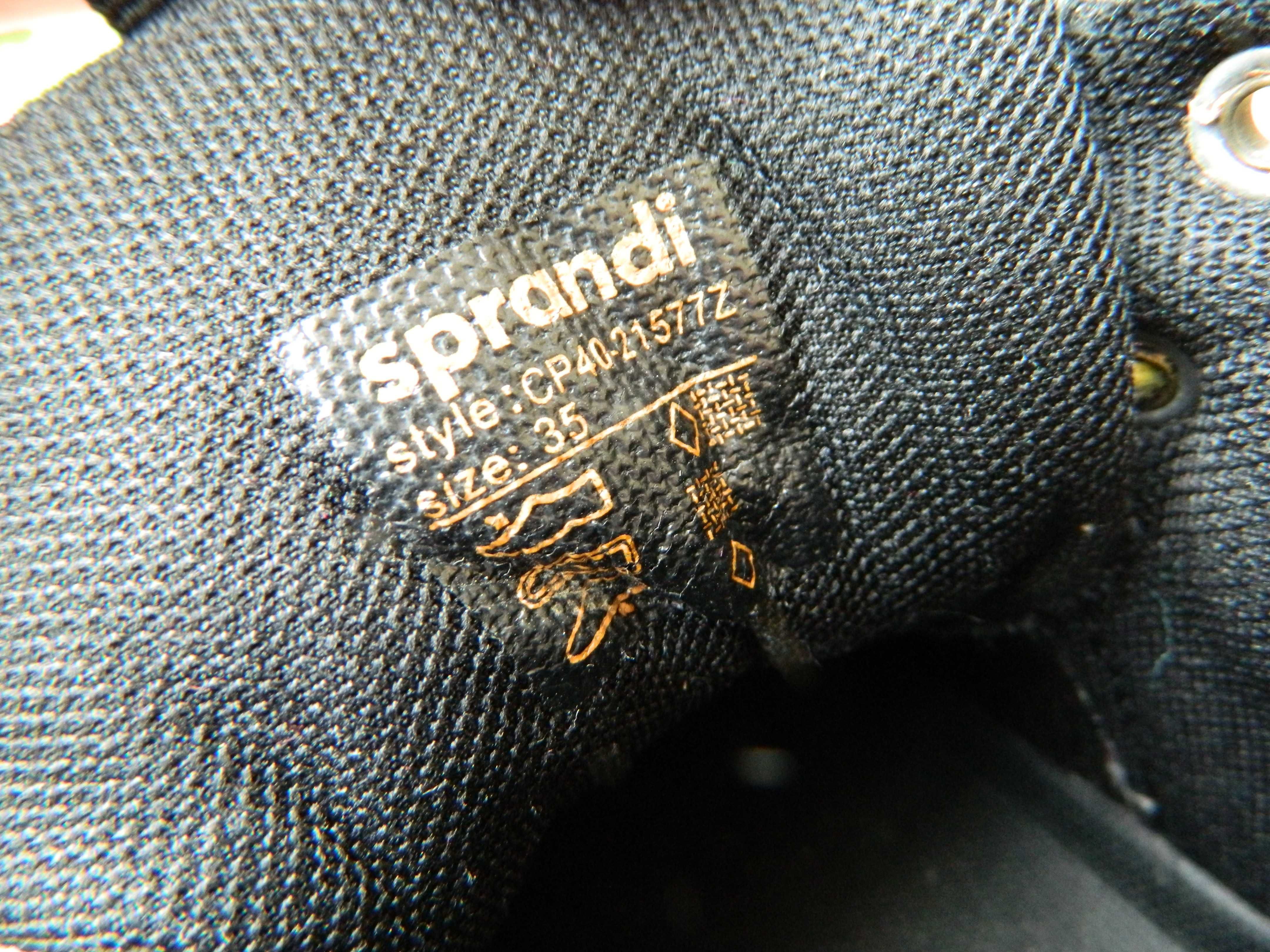 TRZEWIKI buty chłopięce za kostkę Sprandi * beżowe camel * 35
