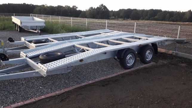 Przyczepy lawety ŚLĄSKIE 4m ; 5m ; 6m ; 8m Różne DMC Laweta pod busu