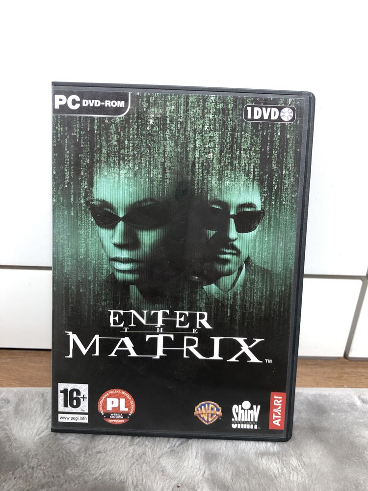 Enter Matrix Kultowa Gra Filmowa PC vintage