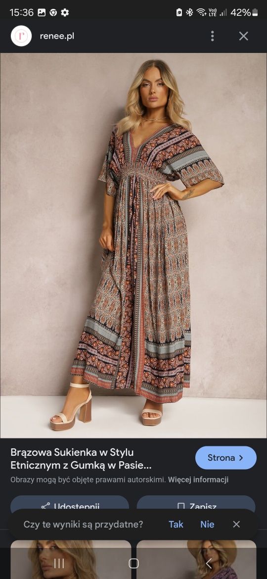 Sukienka Zara s 36 m 38 maxi boho letnia jedwab silk krótki rękaw