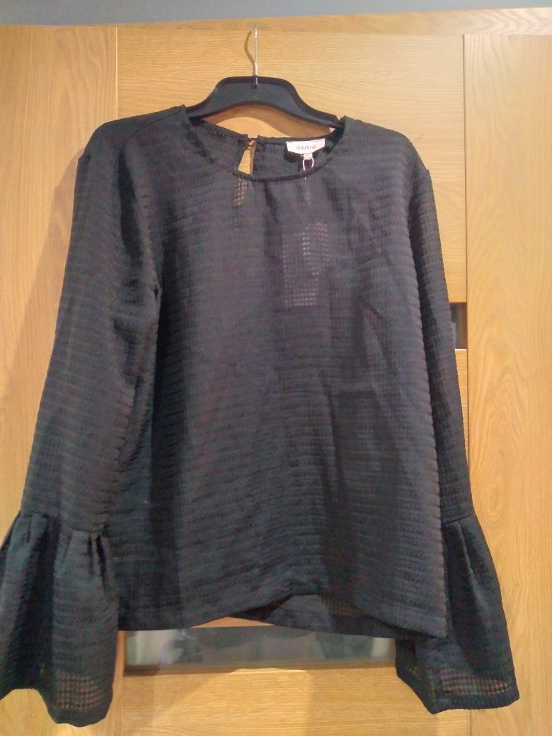 Czarna nowa bluzeczka rozmiar L/XL, biust 110cm