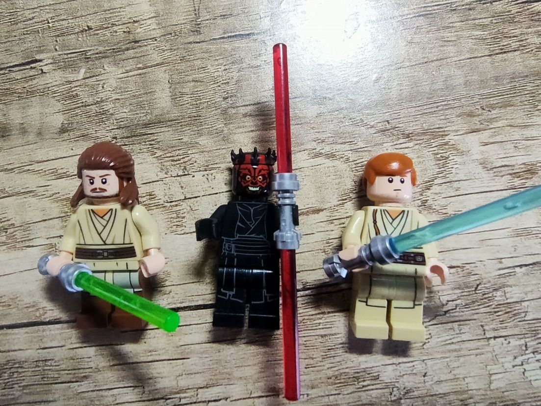 Lego star wars figurki  z 75169 Qui gonn jinn obi wan Darth maul