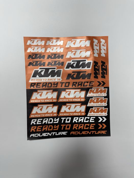 Наліпки КТМ на мотоцикл