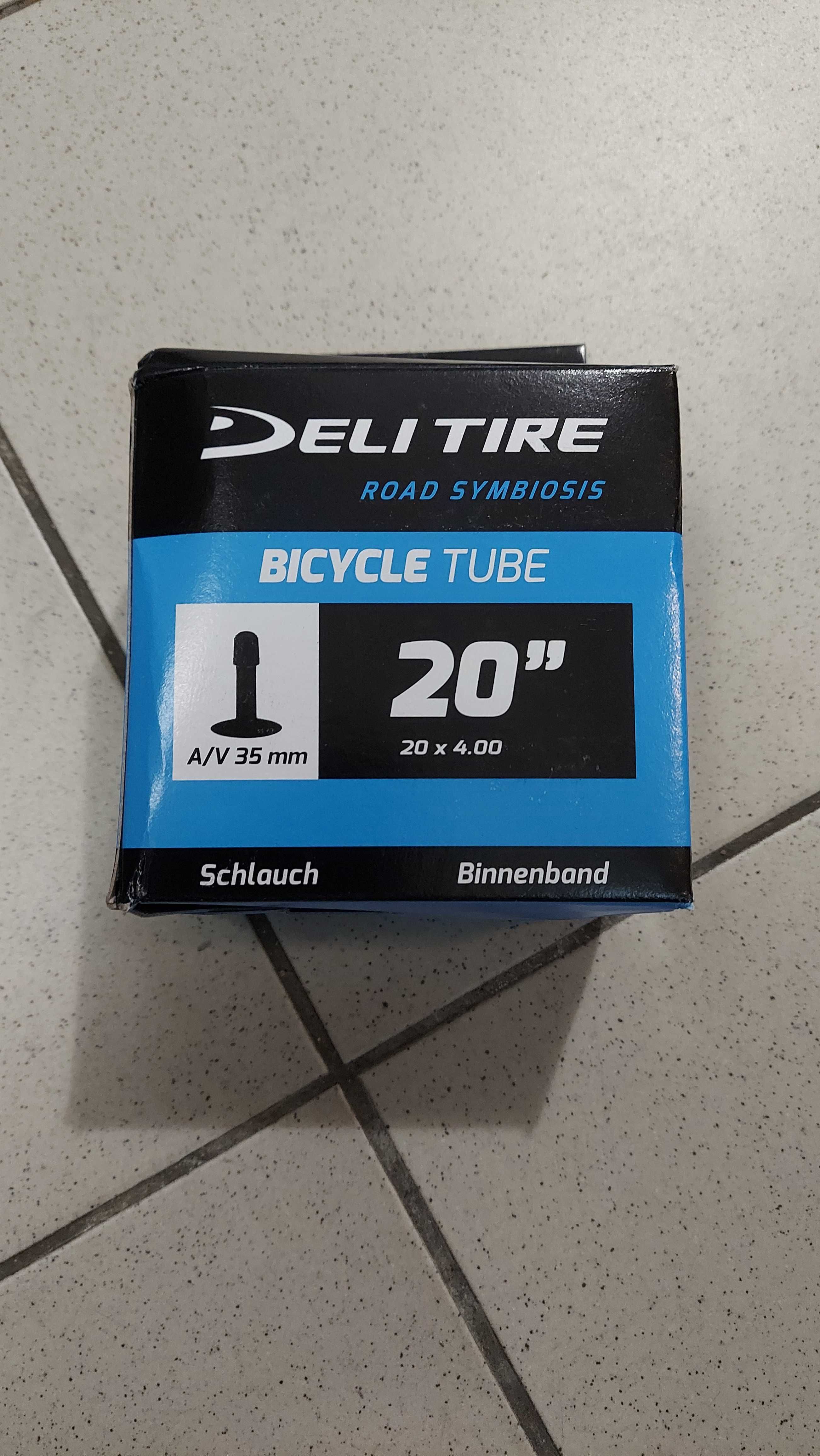 Dętka rowerowa DELI TIRE 20x4.00 E- BIKE składak Fatbike Engwe