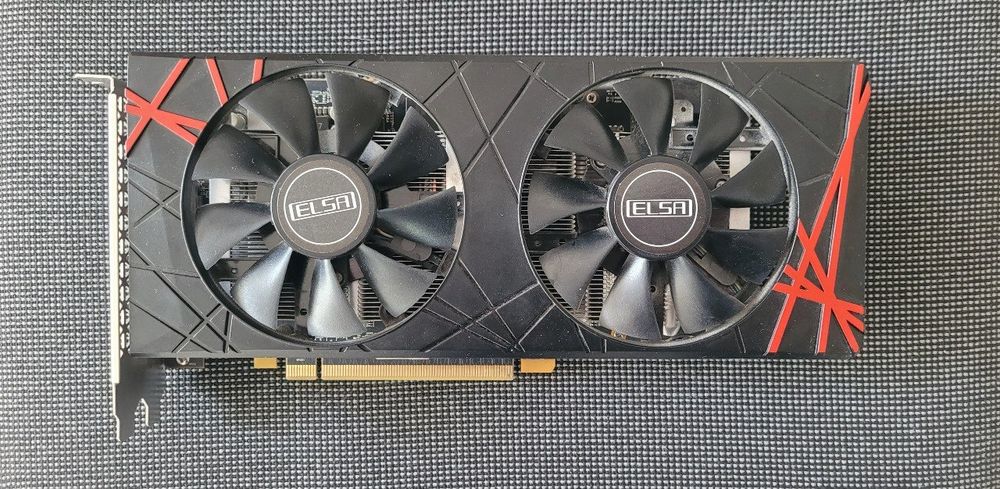 Відеокарта Elsa rx 580 8gb
