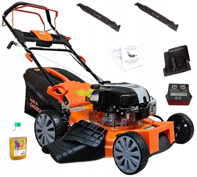 Kosiarka spalinowa z napędem Briggs 1 * 3 * w * 1 54cm  Licznik Motogo