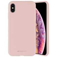Mercury Silicone Iphone 14 / 15 / 13 6.1" Różowo-Piaskowy/Pink-Sand