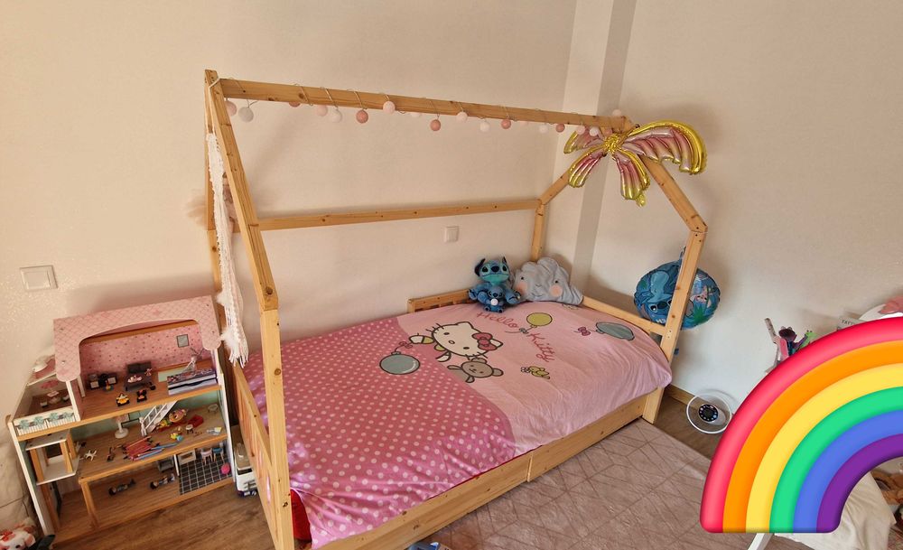 Cama + colchão montessori