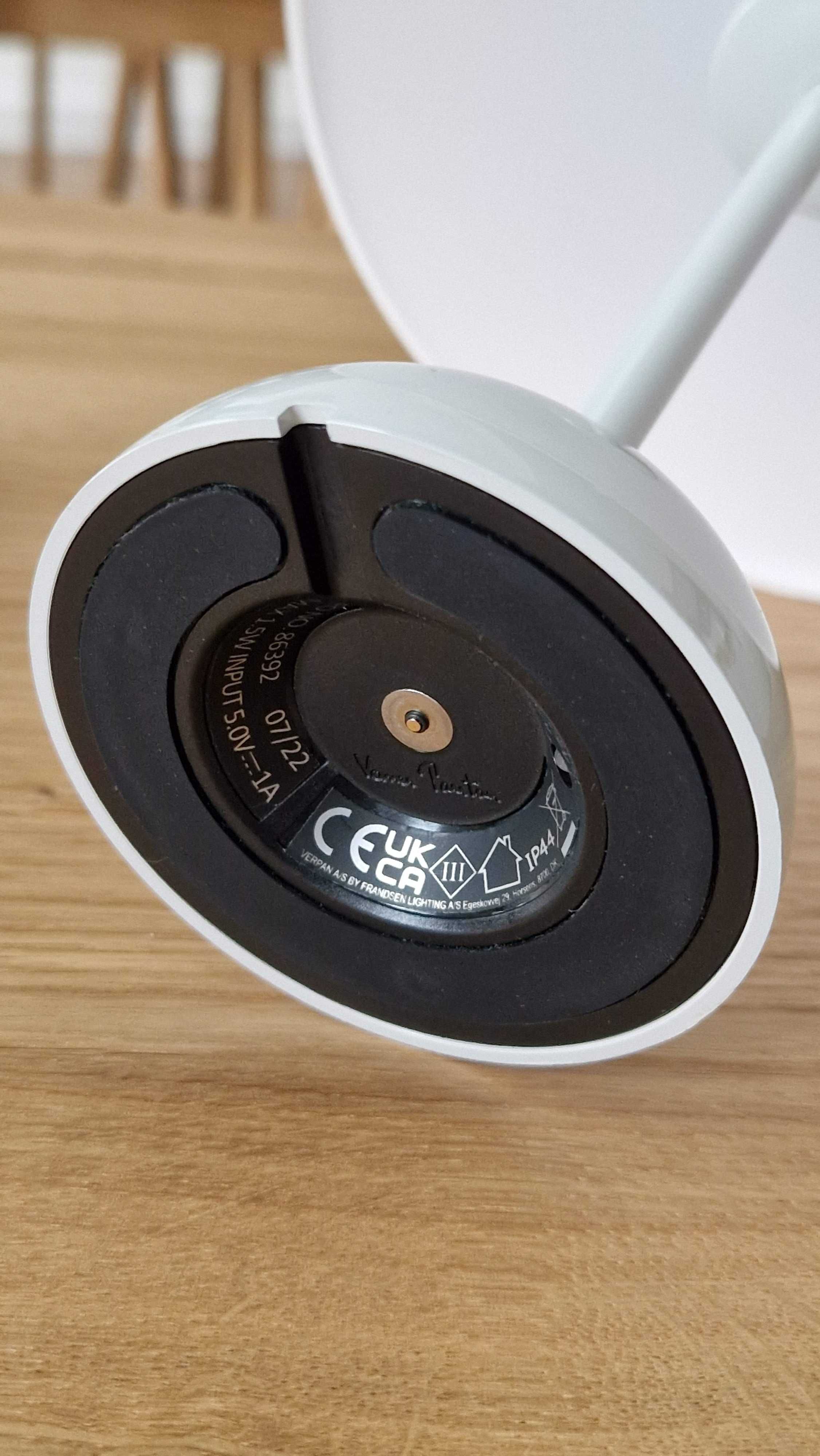 Ikona duńskiego designu – 2 lampy Verpan Pantop Portable – szary