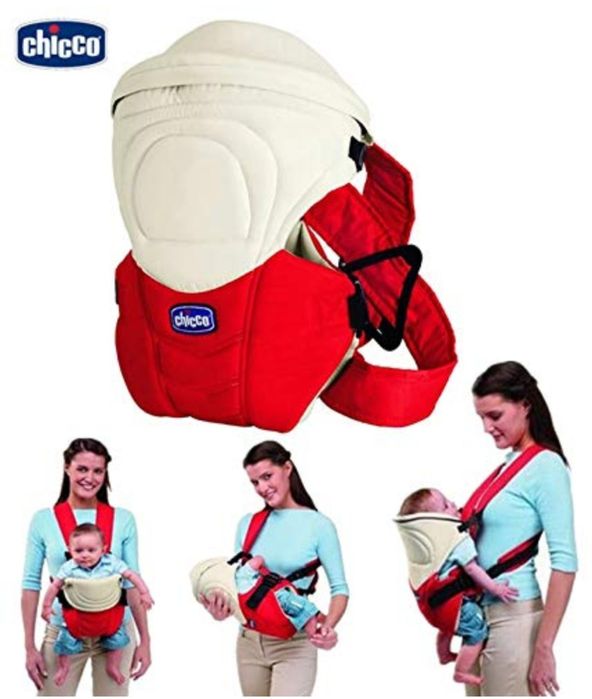 Ерго рюкзак-кенгуру Chicco Soft Dream Red passion