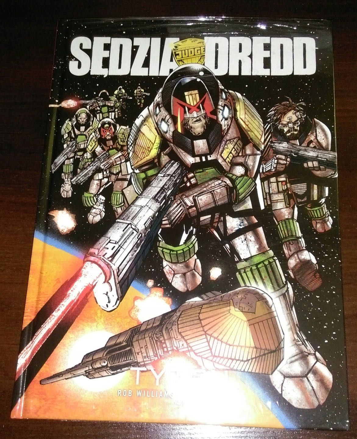 Sędzia Dredd Judge 2000AD Lain TYTAN Wydanie KOLEKCJONERSKIE UNIKAT