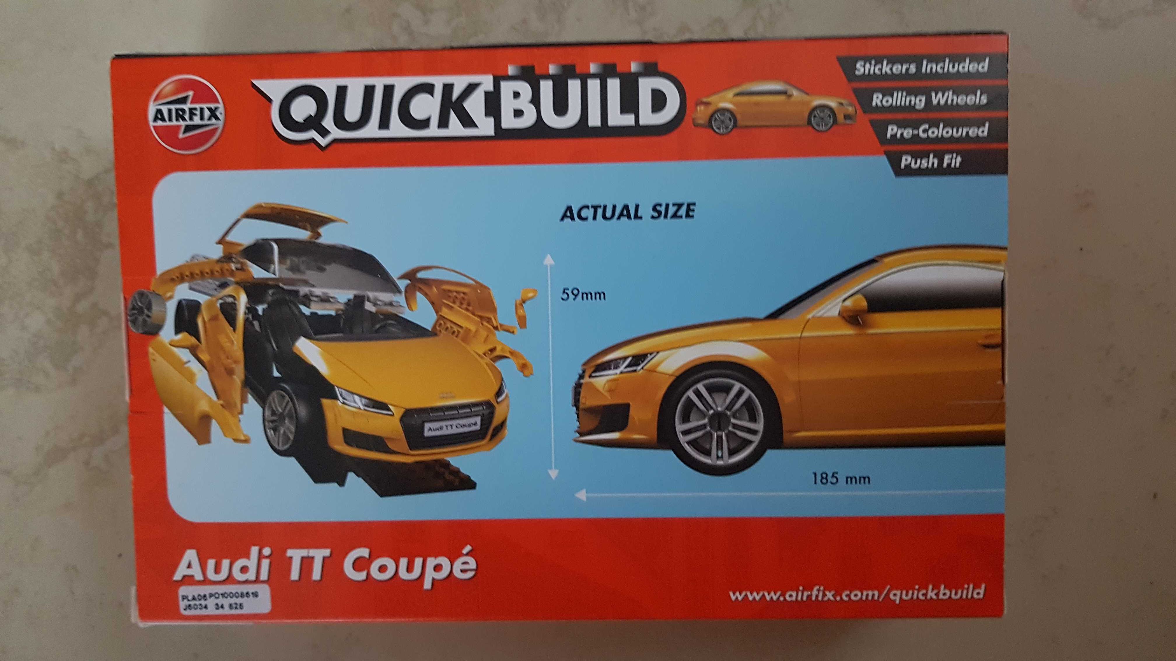 Model plastikowy Audi TT Coupe, airfix, nowe