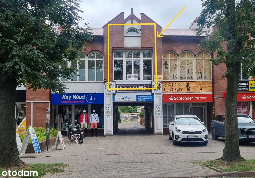 Atrakcyjny lokal centrum Ciechocinka.