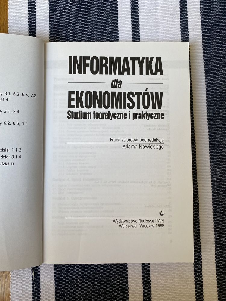 Informatyka dla ekonomistów