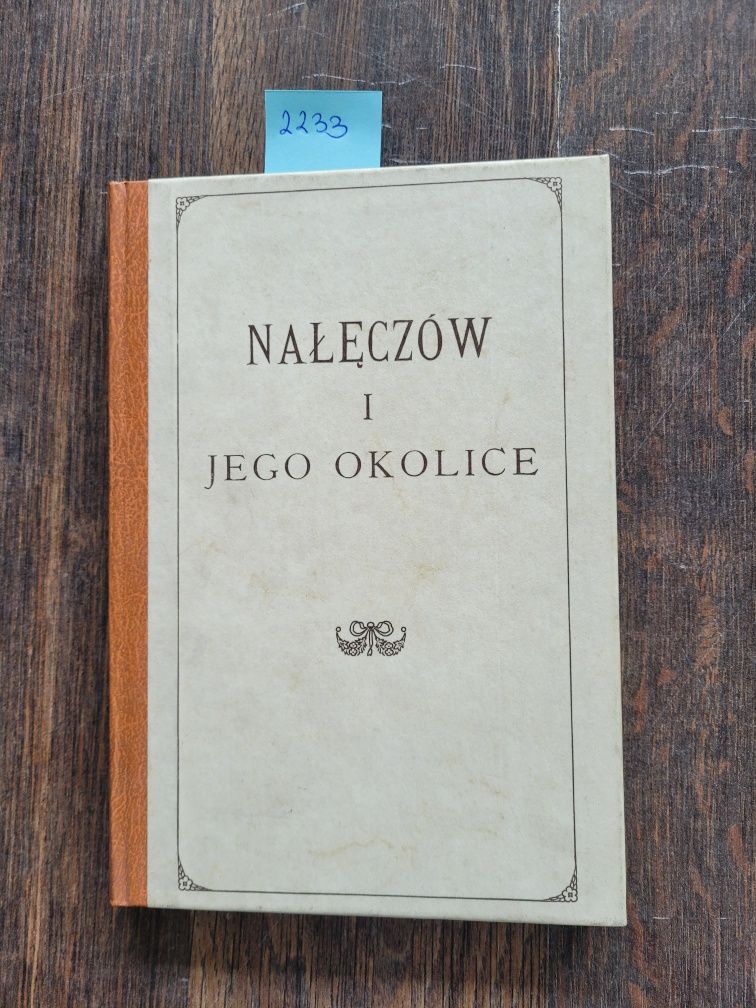 2233. Nałęczów i jego okolice. Przewodnik informator z rysunkami