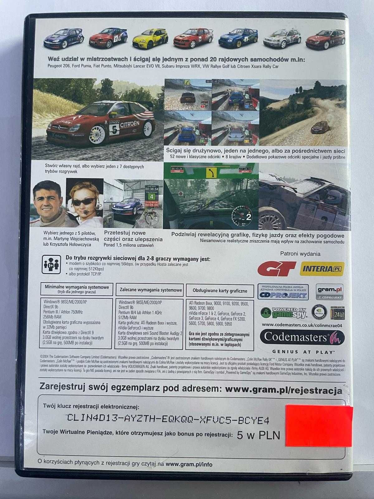 PC - Colin Mcrae Rally 04 - PL - Wolumen - Metro Wawrzyszew