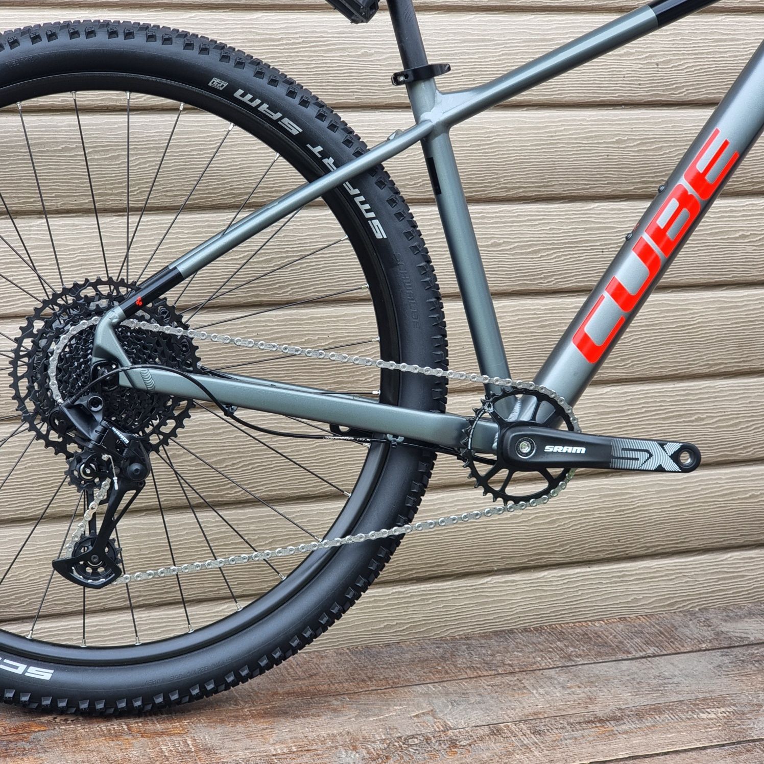 29 CUBE ANALOG Вилка RockShox SRAM SX 1X12 Disc Гідравлика Розмір M XL