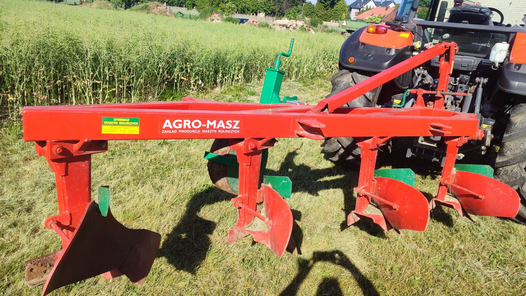 Pług zagonowy Agro masz 4x35