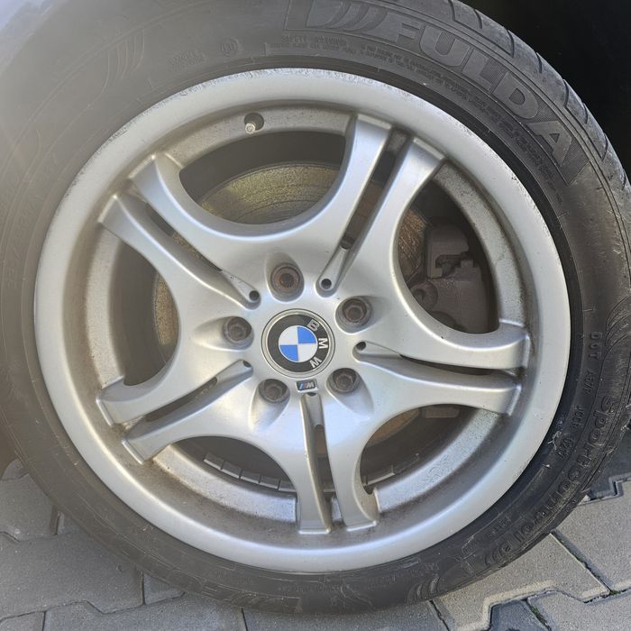 BMW e46 Felgi z oponami oryginalne M-pakiet 17