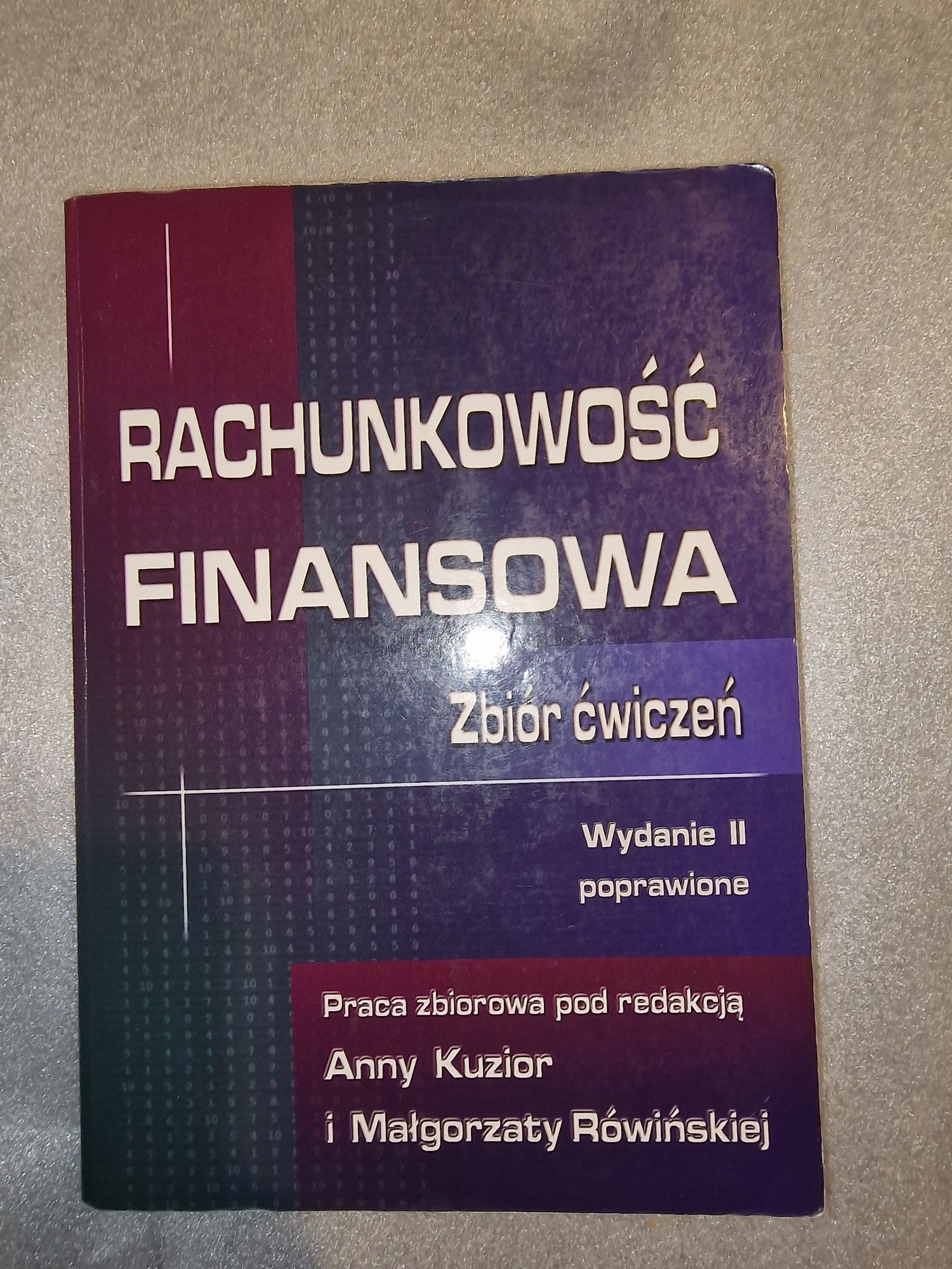 Rachunkowość finansowa  zbiór ćwiczeń