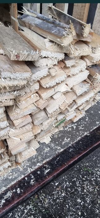 Drewno pocięte opałowe workowane