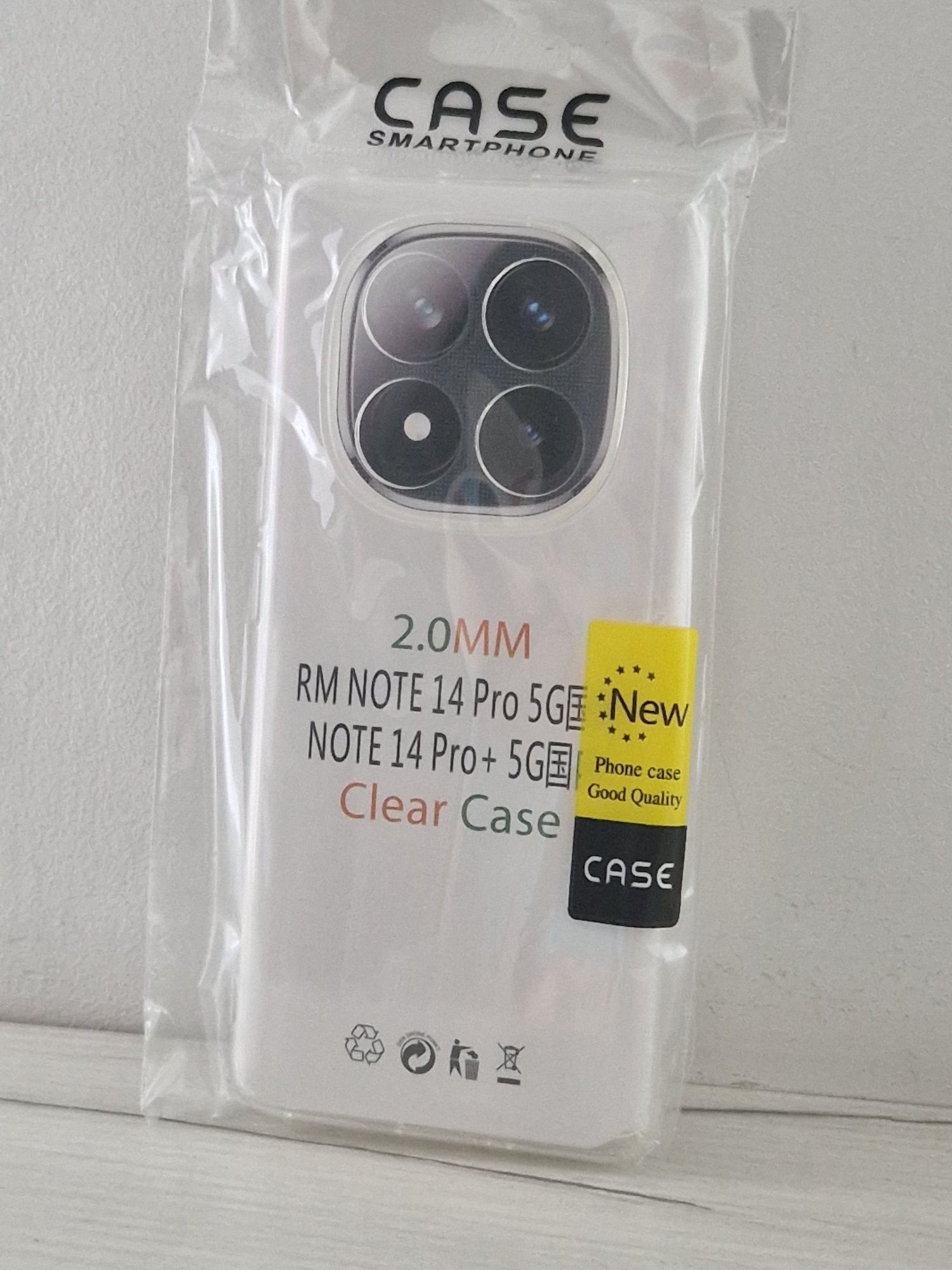 Back Case 2 mm Perfect do Xiaomi Redmi Note 14 Pro 5G Przezroczysty