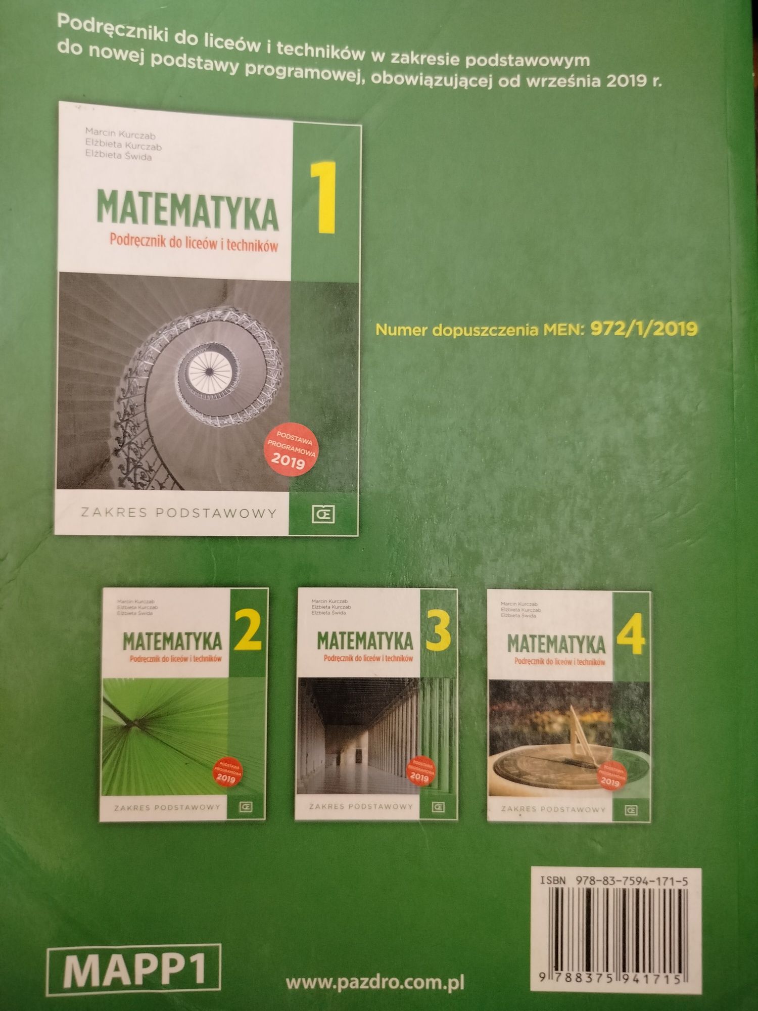 Podręcznik do matematyki 1