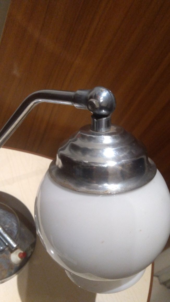 Lampka Art deco nocna biurkowa