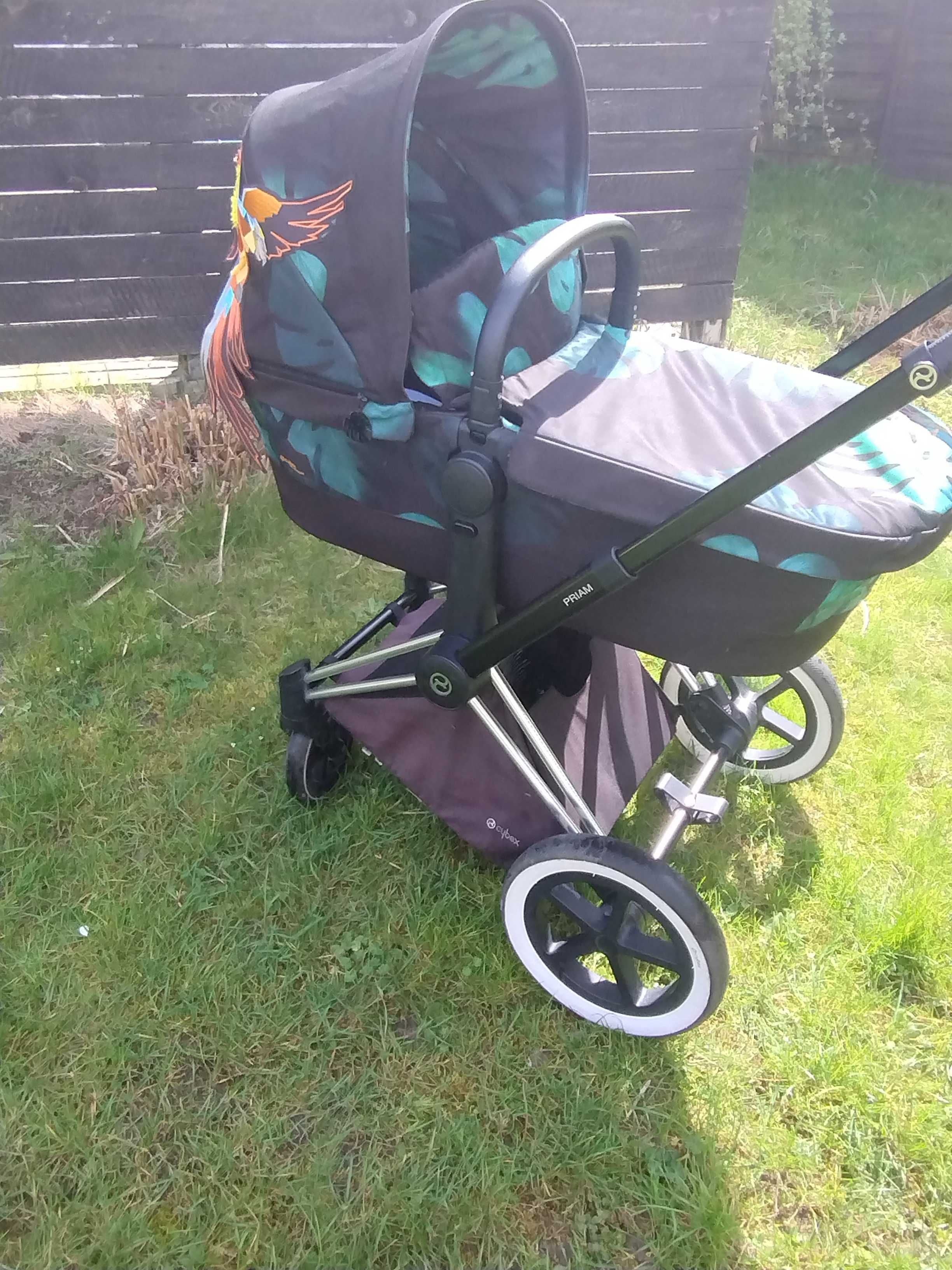 Wózek cybex mios 2.0 Birds of Paradise głęboko spacerowy