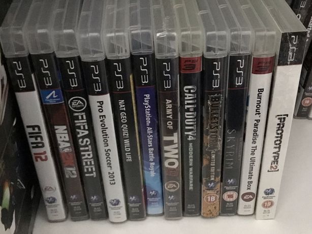 Varios jogos para consolas PS3