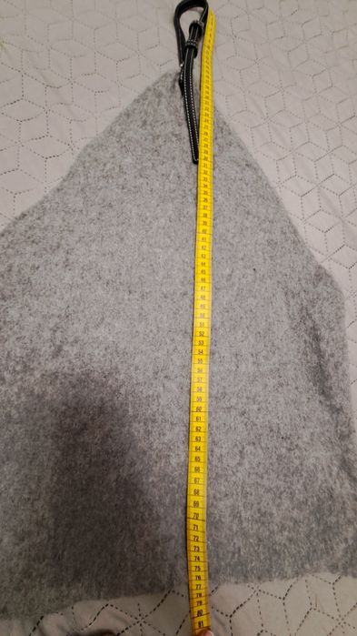 ZARA Вовняна сумка хобо шопер нова (100% вовна)