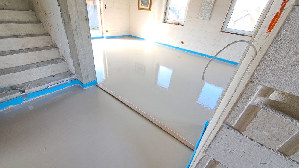 Wylewki anhydrytowe ,samopoziomujące