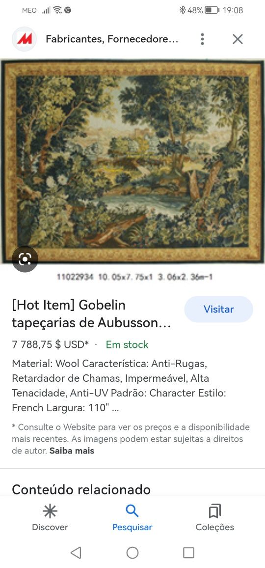 Tapete decorativo Goblin antigo