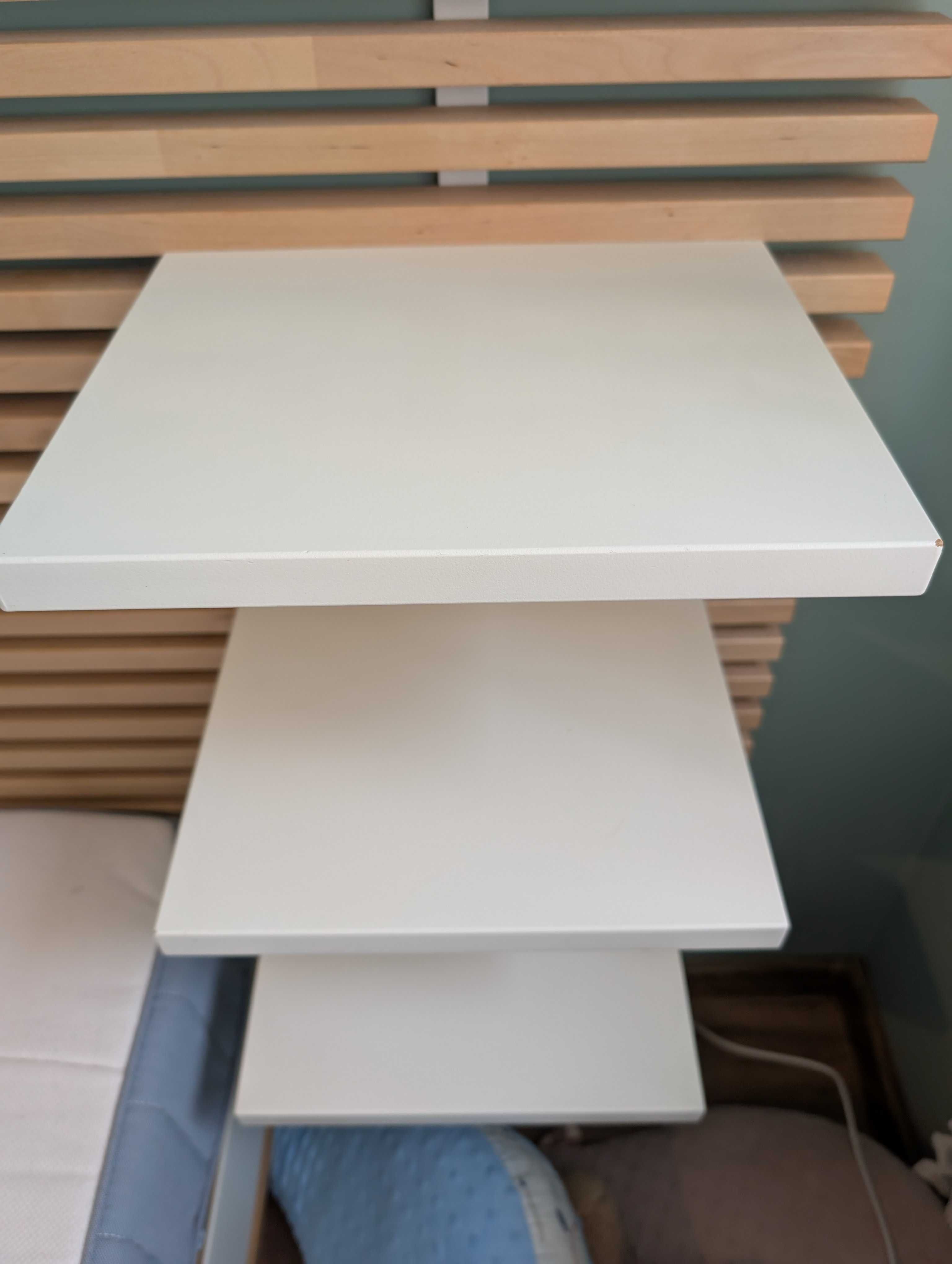 Zagłówek z półkami Ikea, do łóżka Mandal, 240 cm