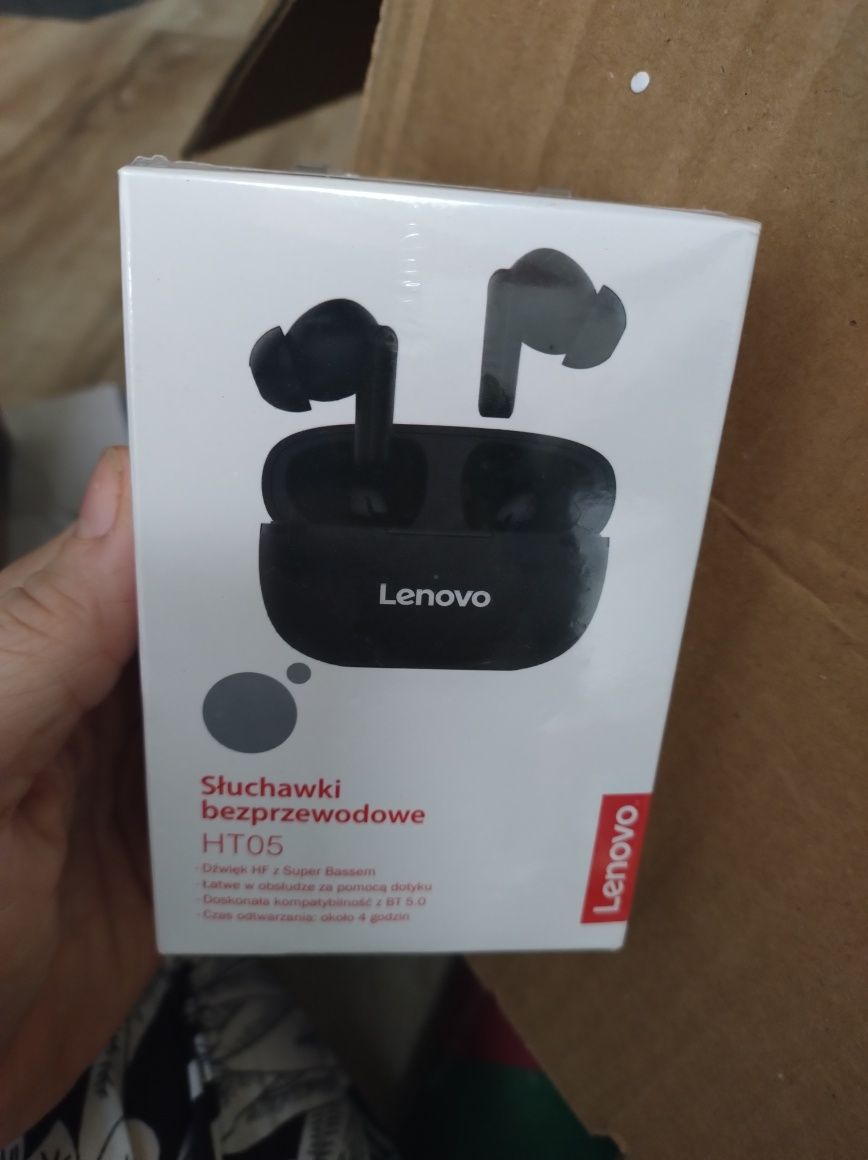 Lenovo słuchawki bezprzewodowe