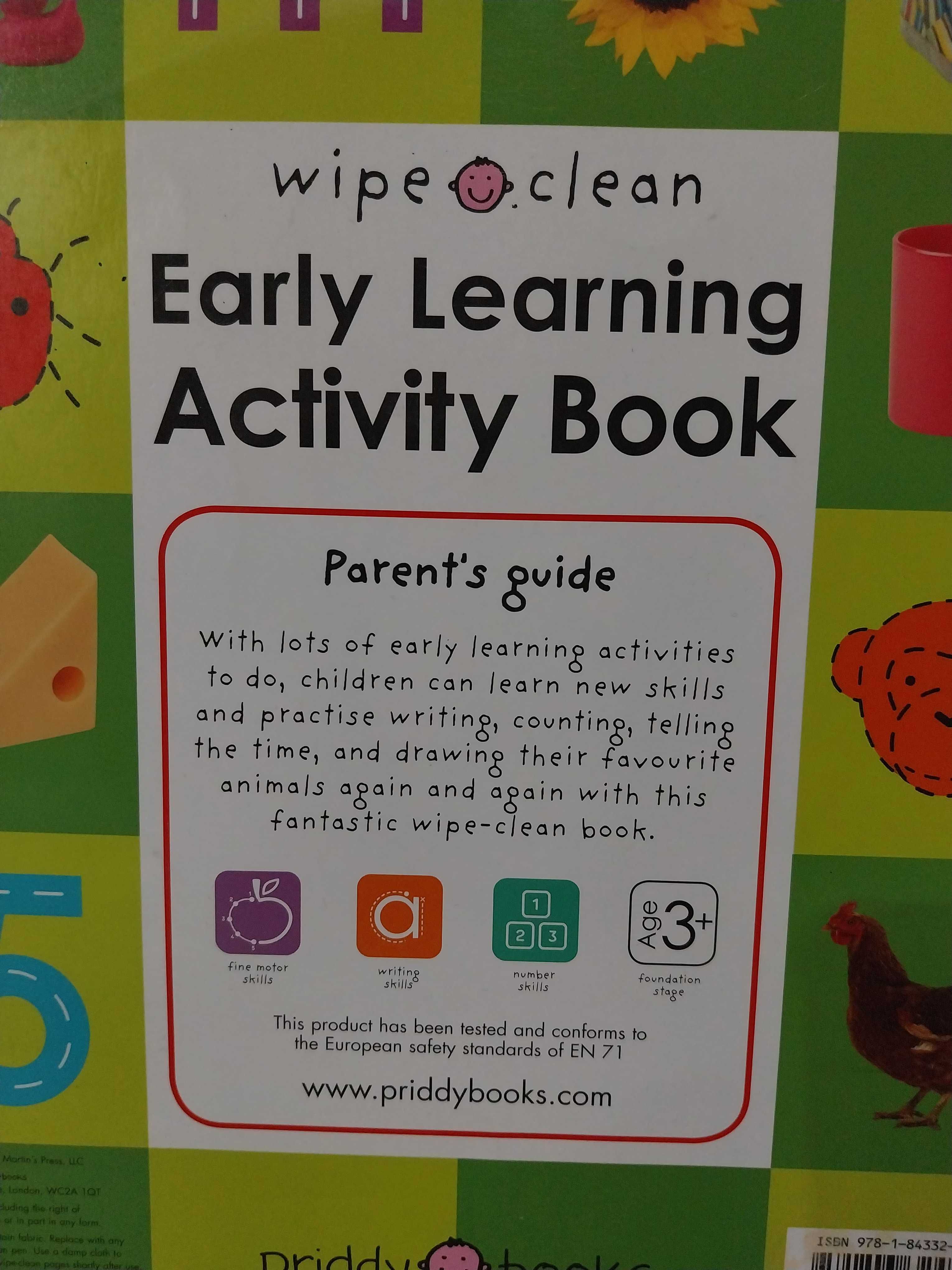 Early Learning Activity Book książka po angielsku