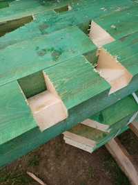 Drewno kvh dachy wycinane na linii ciesielskiej hundegger