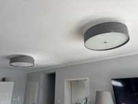 2 lampy sufitowe