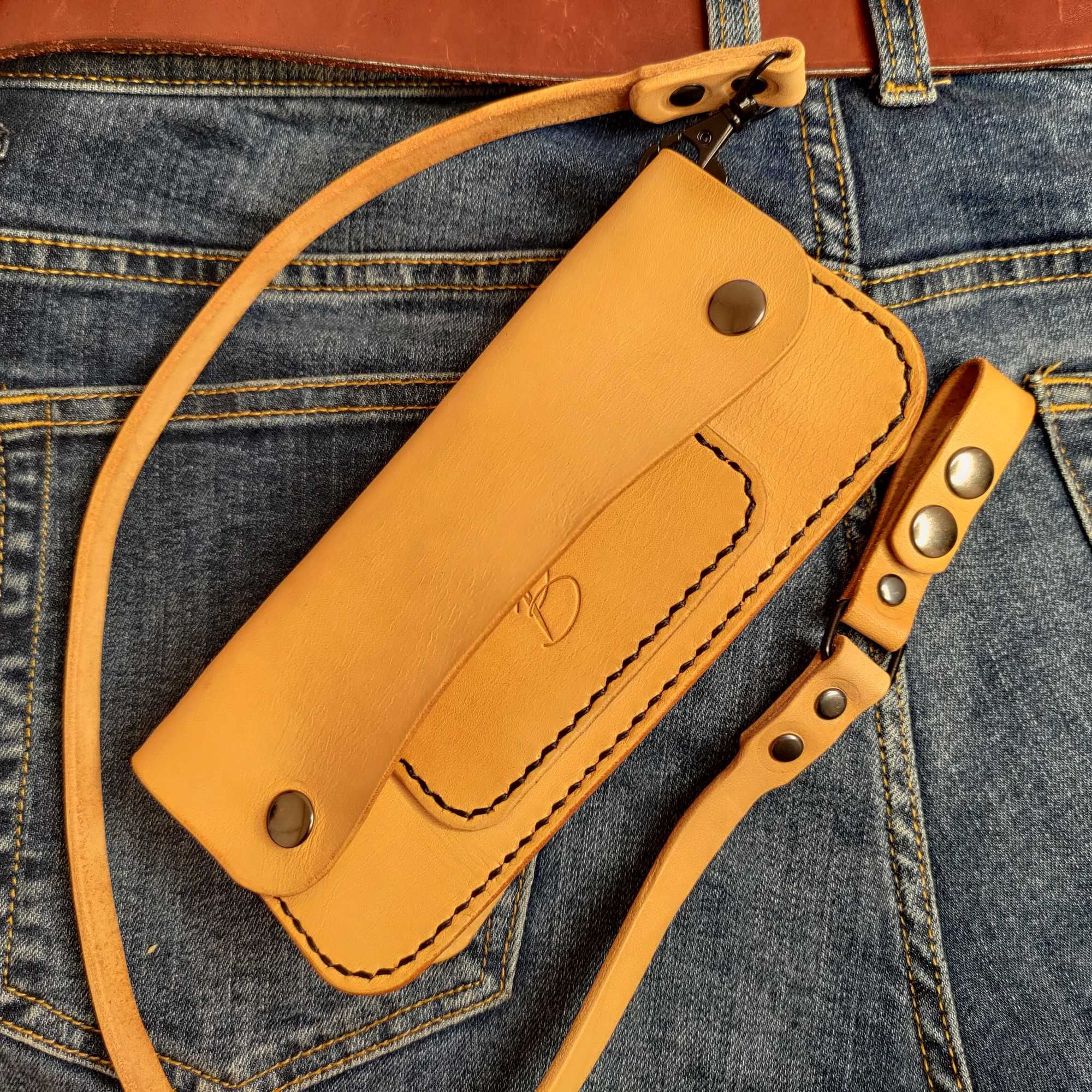 Borubar Skóroszyj - EDC - Biker/Trucker Wallet / portfel WYPRZEDAŻ