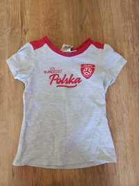 Koszulka Polska Euro 2020 dziewczynka 110 116
